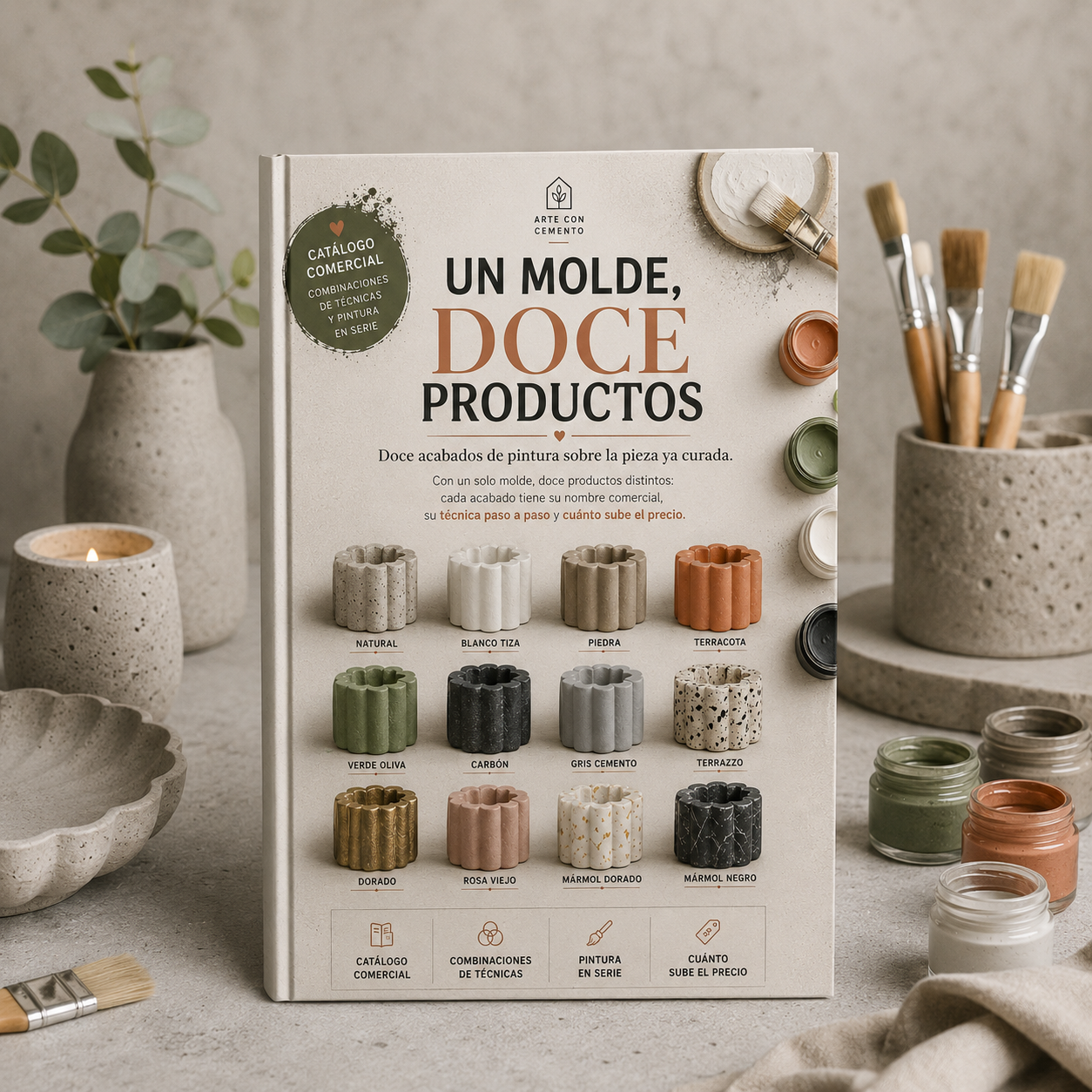 Un Molde, Doce Productos - Con un solo molde hacés doce productos distintos